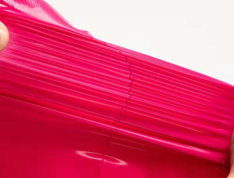 崇仁玫红色快递袋-05